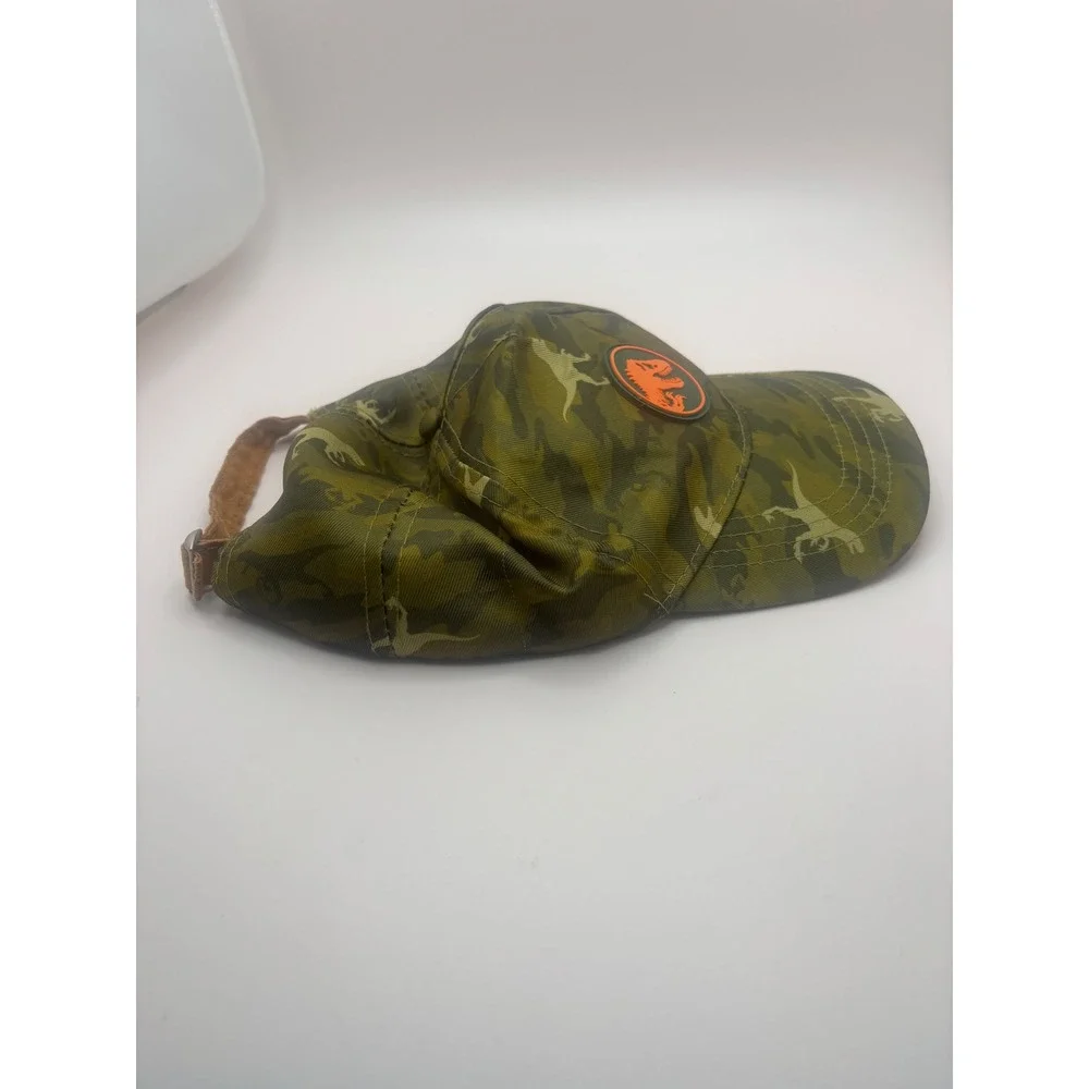 Jurassic World Dominion Baseball Cap Green Camo Dinosaur Hat 365-M21-010775 OSFM